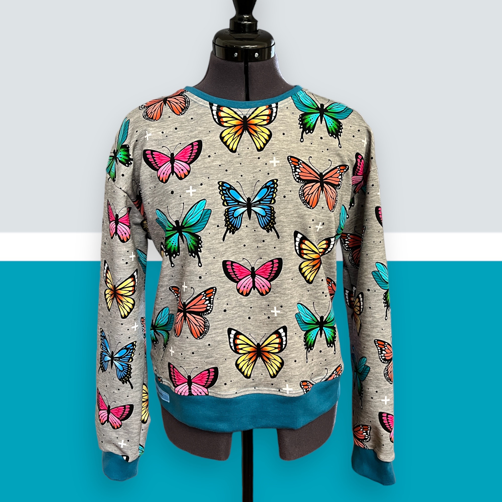 Damensweater Schmetterlinge